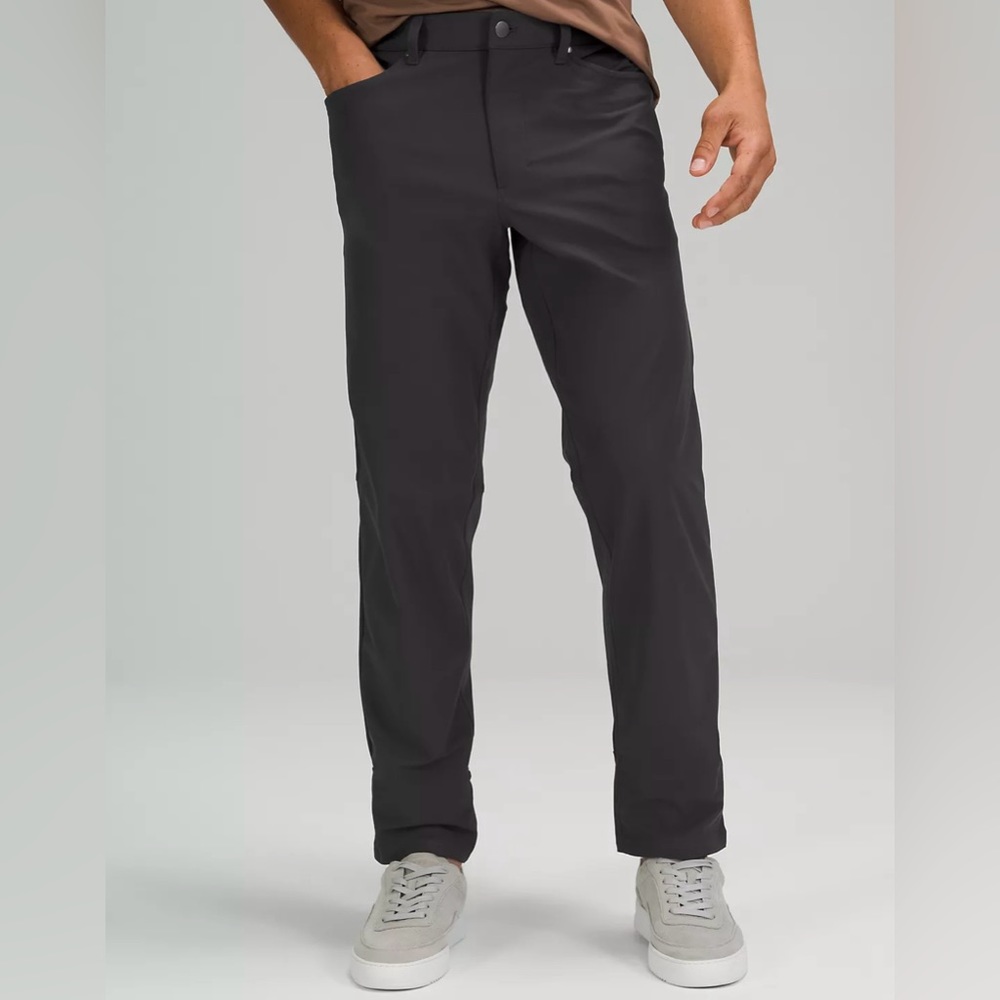 Gray Men’s Lululemon ABC Classic-Fit 5 Pocket Pant 30” 30"L